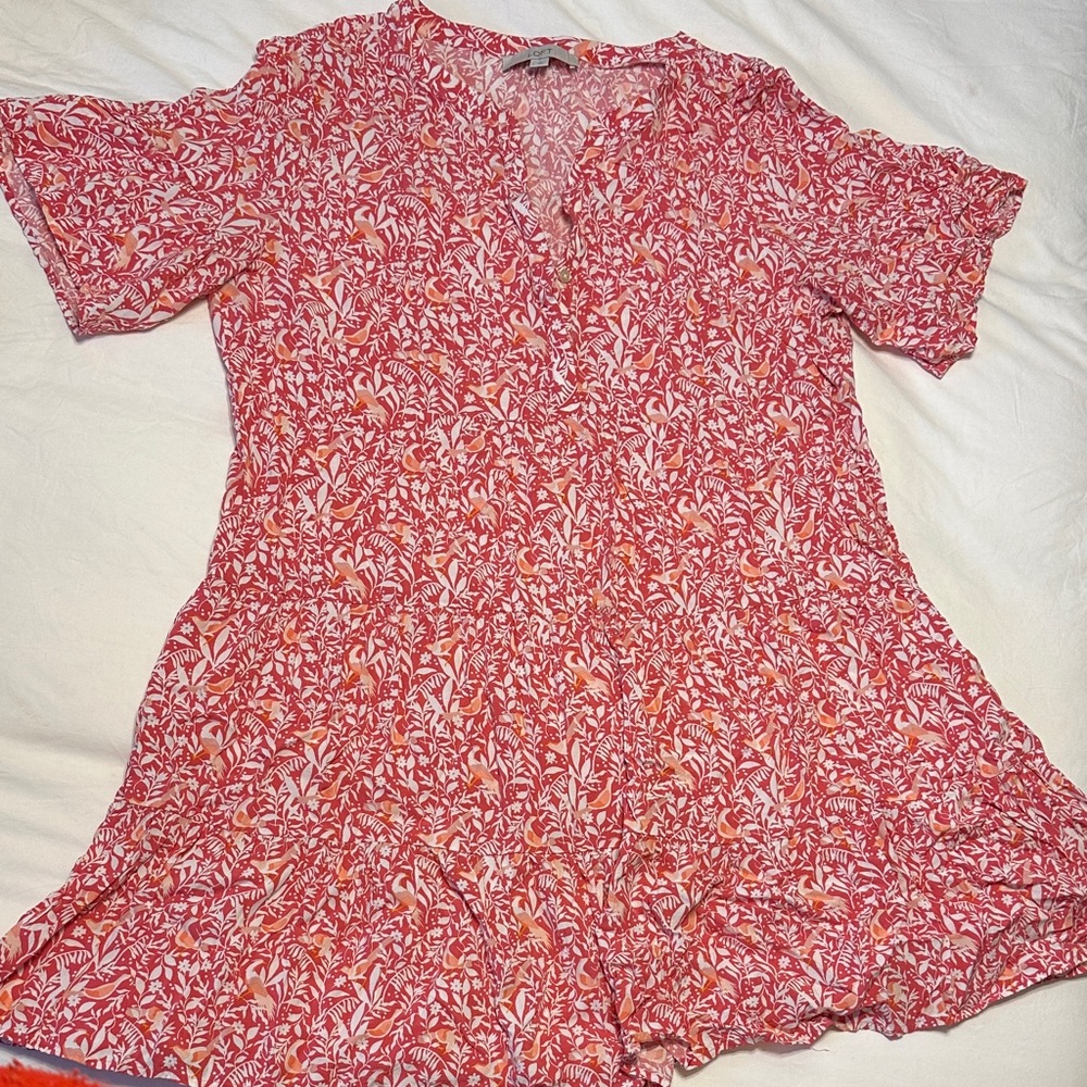 Floral Pink Women's Dress